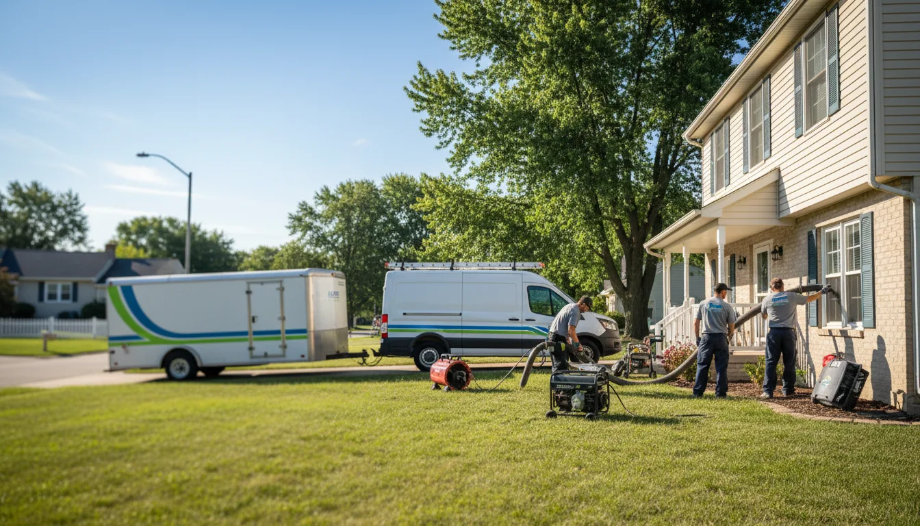 Flooded Basement Restoration And Cleanup With Repair in Oketo, KS near me